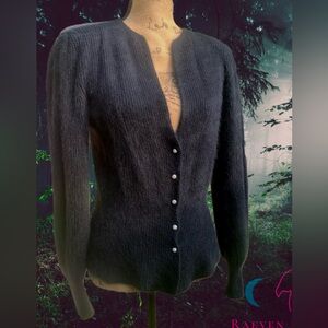VINTAGE Angora Blend Cardigan !💕
